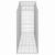 Coșuri gabion arcuite 8 buc, 200x50x100/120 cm fier galvanizat GartenMobel Dekor