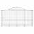 Coșuri gabion arcuite 18 buc, 200x50x100/120cm, fier galvanizat GartenMobel Dekor