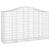 Coșuri gabion arcuite 8 buc, 200x50x120/140 cm, fier galvanizat GartenMobel Dekor