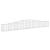 Coșuri gabion arcuite 7 buc, 400x30x40/60 cm, fier galvanizat GartenMobel Dekor