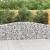 Coșuri gabion arcuite 25 buc, 400x30x80/100 cm, fier galvanizat GartenMobel Dekor