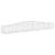 Coșuri gabion arcuite 5 buc, 400x50x40/60 cm, fier galvanizat GartenMobel Dekor