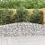Coșuri gabion arcuite 3 buc, 400x50x60/80 cm, fier galvanizat GartenMobel Dekor