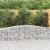 Coșuri gabion arcuite 8 buc, 400x50x60/80 cm, fier galvanizat GartenMobel Dekor