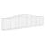 Coșuri gabion arcuite 5 buc, 400x50x80/100 cm, fier galvanizat GartenMobel Dekor