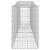 Coșuri gabion arcuite 10 buc, 400x50x80/100 cm, fier galvanizat GartenMobel Dekor