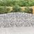 Coșuri gabion arcuite 10 buc, 400x50x100/120 cm fier galvanizat GartenMobel Dekor