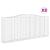 Coșuri gabion arcuite 8 buc. 400x50x160/180 cm, fier galvanizat GartenMobel Dekor