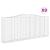Coșuri gabion arcuite 9 buc. 400x50x160/180 cm, fier galvanizat GartenMobel Dekor