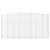 Coșuri gabion arcuite, 2 buc 400x50x200/220 cm, fier galvanizat GartenMobel Dekor
