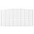 Coșuri gabion arcuite, 5 buc 400x50x200/220 cm, fier galvanizat GartenMobel Dekor