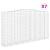 Coșuri gabion arcuite, 7 buc, 400x50x220/240cm, fier galvanizat GartenMobel Dekor