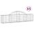Coșuri gabion arcuite 5 buc, 200x30x40/60 cm, fier galvanizat GartenMobel Dekor
