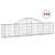 Coșuri gabion arcuite 30 buc, 200x30x40/60cm, fier galvanizat GartenMobel Dekor