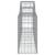 Coșuri gabion arcuite 11 buc, 200x30x60/80 cm, fier galvanizat GartenMobel Dekor