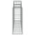 Coșuri gabion arcuite 5 buc, 200x30x80/100cm, fier galvanizat GartenMobel Dekor