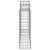 Coșuri gabion arcuite 4 buc, 200x30x100/120 cm fier galvanizat GartenMobel Dekor