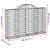 Coșuri gabion arcuite 4 buc, 200x30x120/140 cm, fier galvanizat GartenMobel Dekor