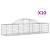 Coșuri gabion arcuite 10 buc, 200x50x40/60 cm, fier galvanizat GartenMobel Dekor
