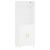 Dulap înalt, alb, 69,5x34x180 cm, lemn compozit GartenMobel Dekor
