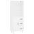 Dulap înalt, alb, 69,5x34x180 cm, lemn compozit  GartenMobel Dekor