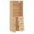 Dulap înalt, stejar sonoma, 69,5x34x180 cm, lemn compozit GartenMobel Dekor
