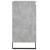 Servante, 2 piese, gri beton, lemn prelucrat GartenMobel Dekor