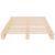 Cadru de pat Single, 90x190 cm, lemn masiv de pin GartenMobel Dekor