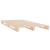 Cadru de pat Single, 90x190 cm, lemn masiv de pin GartenMobel Dekor