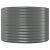 Jardinieră grădină gri 100x100x68 cm oțel galvanizat GartenMobel Dekor