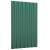 Panouri de acoperiș 12 buc. oțel galvanizat verde 60x36 cm GartenMobel Dekor