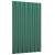 Panouri de acoperiș 36 buc. oțel galvanizat verde 60x36 cm GartenMobel Dekor