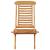 Scaun de grădină pliabil, 50x90x69 cm, lemn masiv de tec GartenMobel Dekor