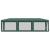 Cort de petrecere cu 8 pereți din plasă, verde, 3x9 m, HDPE GartenMobel Dekor