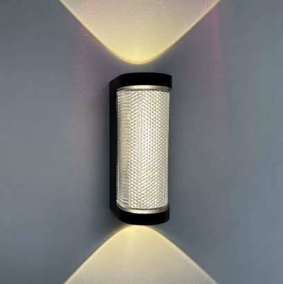 Aplică LED de exterior AX155 8W, metal negru, iluminare sus-jos