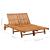 Șezlong de grădină cu perne, 2 persoane, lemn masiv acacia GartenMobel Dekor