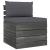 Set mobilier grădină din paleți, 2 piese, cu perne, lemn de pin GartenMobel Dekor