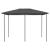 Pavilion, antracit, 3x4x2,6 m, 160 g/m² GartenMobel Dekor