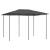 Pavilion, antracit, 3x4x2,6 m, 160 g/m² GartenMobel Dekor