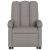 Fotoliu rabatabil de masaj cu ridicare, gri taupe, textil GartenMobel Dekor