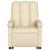 Fotoliu masaj rabatabil cu ridicare, crem, material textil GartenMobel Dekor