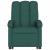 Fotoliu electric rabatabil cu ridicare, verde închis, textil GartenMobel Dekor