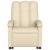 Fotoliu electric rabatabil cu ridicare, crem, textil GartenMobel Dekor