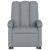 Fotoliu electric masaj rabatabil cu ridicare, gri închis textil GartenMobel Dekor