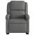 Fotoliu electric masaj rabatabil cu ridicare, gri închis textil GartenMobel Dekor