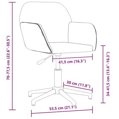 Scaun de birou pivotant, roșu vin, material textil GartenMobel Dekor