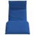 Șezlong pliabil, albastru regal, 175x54x8,5 cm, țesătură Oxford GartenMobel Dekor