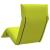 Șezlong pliabil, verde aprins, 175x54x8,5 cm, țesătură Oxford GartenMobel Dekor