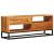 Cabinet TV natural 110 x 30 x 44 cm Lemn Solid de Acacia GartenMobel Dekor