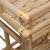 Carucior de vin cu roți natural 85 x 50 x 93 cm Bambus GartenMobel Dekor
